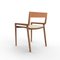 Collector Nihon Dining Chair in Famiglia 05 Fabric and Smoked Oak by Francesco Zonca Studio 4