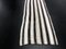 Handmade Striped Wool Kilim Runner Rug, 1960s 8