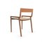 Collector Nihon Dining Chair in Famiglia 07 Fabric and Smoked Oak by Francesco Zonca Studio 4