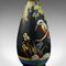 Vintage Art Deco English Kingfisher Display Vases in Satin Finish, 1930, Set of 2 10