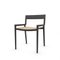 Collector Nihon Dining Chair in Famiglia 07 Fabric and Black Oak by Francesco Zonca Studio 1