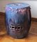 Vintage Enameled Ceramic Stool, 1970s 1