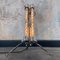 Lámpara de pie industrial Steampunk Edison, 1975, Imagen 1