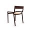 Collector Nihon Dining Chair in Famiglia 07 Fabric and Dark Oak by Francesco Zonca Studio, Image 4