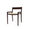 Collector Nihon Dining Chair in Famiglia 07 Fabric and Dark Oak by Francesco Zonca Studio, Image 1