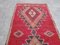 Vintage Oushak Red Runner Rug, 1960s 4