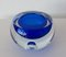 Royal Blue Thick Murano Glass Bowl, 1970s, Image 1