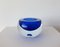 Royal Blue Thick Murano Glass Bowl, 1970s 6