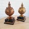 Large Gilded Finials, 1980s, Set of 2 3