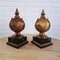 Large Gilded Finials, 1980s, Set of 2, Image 6