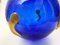 Postmodern Murano Blue Glass Vase by Pierre Casenove for La Rochère, France, 1990s 3