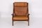 Model GE530A Armchair in Smoked Oak and Leather by Hans J. Wegner for Getama, 1970s 11