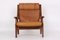 Model GE530A Armchair in Smoked Oak and Leather by Hans J. Wegner for Getama, 1970s 8