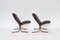 Vintage Dark Brown Siesta Chairs by Ingmar Relling for Westnofa, 1960s, Set of 2, Image 3