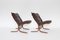 Vintage Dark Brown Siesta Chairs by Ingmar Relling for Westnofa, 1960s, Set of 2, Image 1