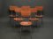 Chaises Caramel en Formica, 1950s, Set de 6 2