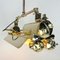 Vintage Industrial Brass Edison Ceiling Strip Light, 1975, Image 14