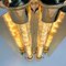 Vintage Industrial Brass Edison Ceiling Strip Light, 1975 8