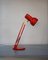 Mid-Century Red Table Lamp from Lyskær Belysning, 1970s 3