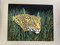Anthi Hadjinikolaou, Leopard, Painting on Silk, 1995 1