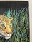 Anthi Hadjinikolaou, Leopard, Painting on Silk, 1995, Image 2