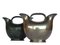 Art Deco Danish Pewter Vases by Just Andersen, 1920s, Set of 2, Image 1