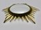 Vintage Sunburst Circular Wall Mirror 4