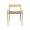 Collector Nihon Dining Chair in Famiglia 07 Fabric and Oak by Francesco Zonca Studio 3