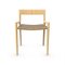 Collector Nihon Dining Chair in Famiglia 07 Fabric and Oak by Francesco Zonca Studio, Image 3