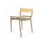 Collector Nihon Dining Chair in Famiglia 07 Fabric and Oak by Francesco Zonca Studio 4