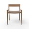 Collector Nihon Dining Chair in Famiglia 07 Fabric and Walnut by Francesco Zonca Studio 3
