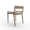 Collector Nihon Dining Chair in Famiglia 07 Fabric and Walnut by Francesco Zonca Studio 4