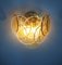 Sconces in Amber Murano Glass, 1990, Set of 2, Image 10