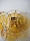 Sconces in Amber Murano Glass, 1990, Set of 2, Image 5