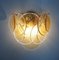 Sconces in Amber Murano Glass, 1990, Set of 2, Image 9
