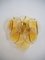 Sconces in Amber Murano Glass, 1990, Set of 2, Image 3