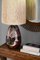 Keramiklampe mit Strohhalm Lampenschirm 6