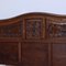 King Size Double Bed in Carved Wood, Italy, 1900s 10