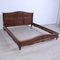 King Size Double Bed in Carved Wood, Italy, 1900s 2