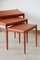 Tables Gigognes, Danemark, 1960s, Set de 3 21