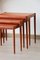 Danish Nesting Tables, 1960s, Set of 3, Image 9