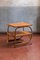 Coffee Table with Rattan and Wood Shelf 1