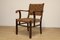 Vintage Braided Rope and Curved Wood Chair, 1960s 12