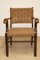 Vintage Braided Rope and Curved Wood Chair, 1960s 17