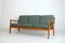 Three-Seater Teak Sofa by Ole Wanscher for Poul Jeppesens Møbelfabrik, 1960s, Image 1