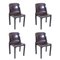 Selene Chairs by Vico Magistretti for Artemide, 1970s, Set of 4 1