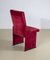 Vintage Red Velvet Cinema Armchairs by Carlo Scarpa, 1960s, Set of 4, Image 6