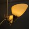 Swedish Modern Chandelier in Brass and Glass from Asea, 1950s 7