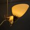 Swedish Modern Chandelier in Brass and Glass from Asea, 1950s, Image 7
