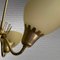 Swedish Modern Chandelier in Brass and Glass from Asea, 1950s 6